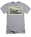 Boat Capsized By a Hippopotamus E1 Historic Illustrations T-Shirt