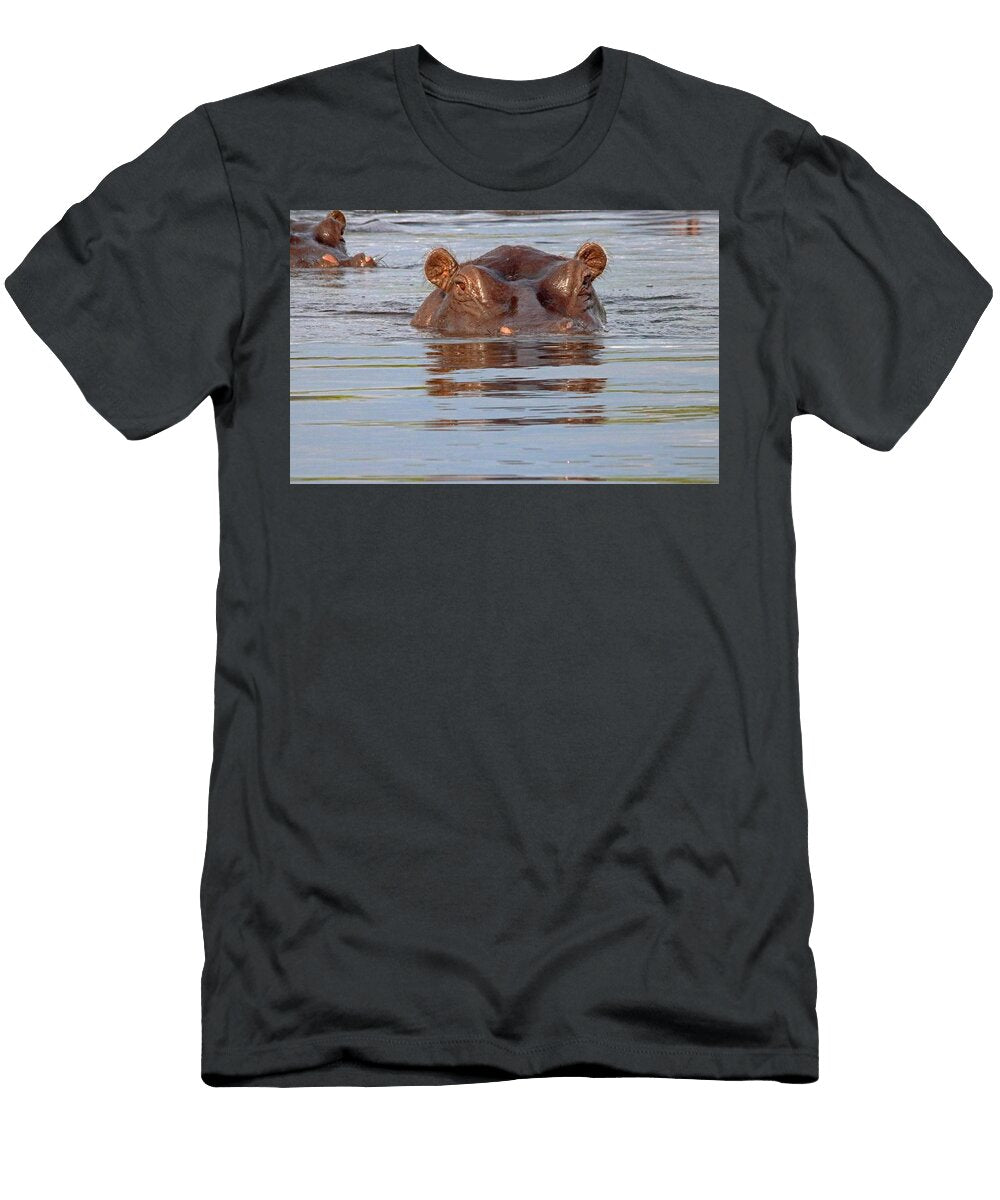 Close View of a Hippopotamus Les Classics T-Shirt